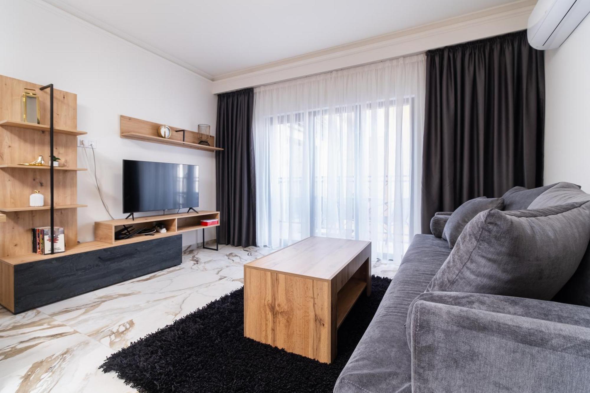 Modern 1-Bedroom Apartments Plovdiv Bagian luar foto