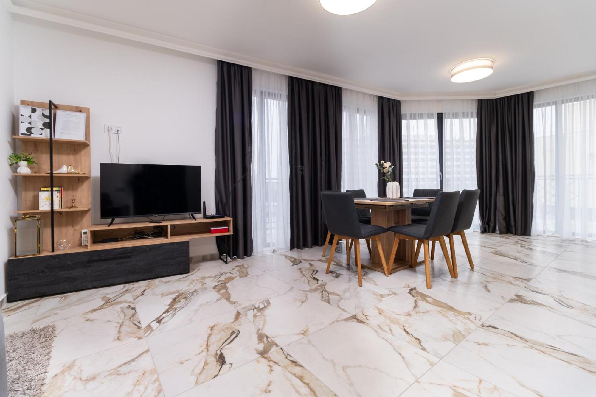 Modern 1-Bedroom Apartments Plovdiv Bagian luar foto